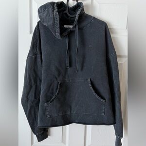 Soulcycle Women’s Washed Black Hoodie with Skull Detail